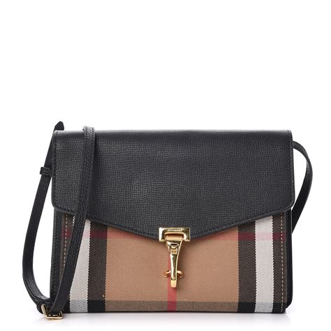 burberry small house check crossbody bag|BURBERRY Derby Calfskin House Check Small Macken .